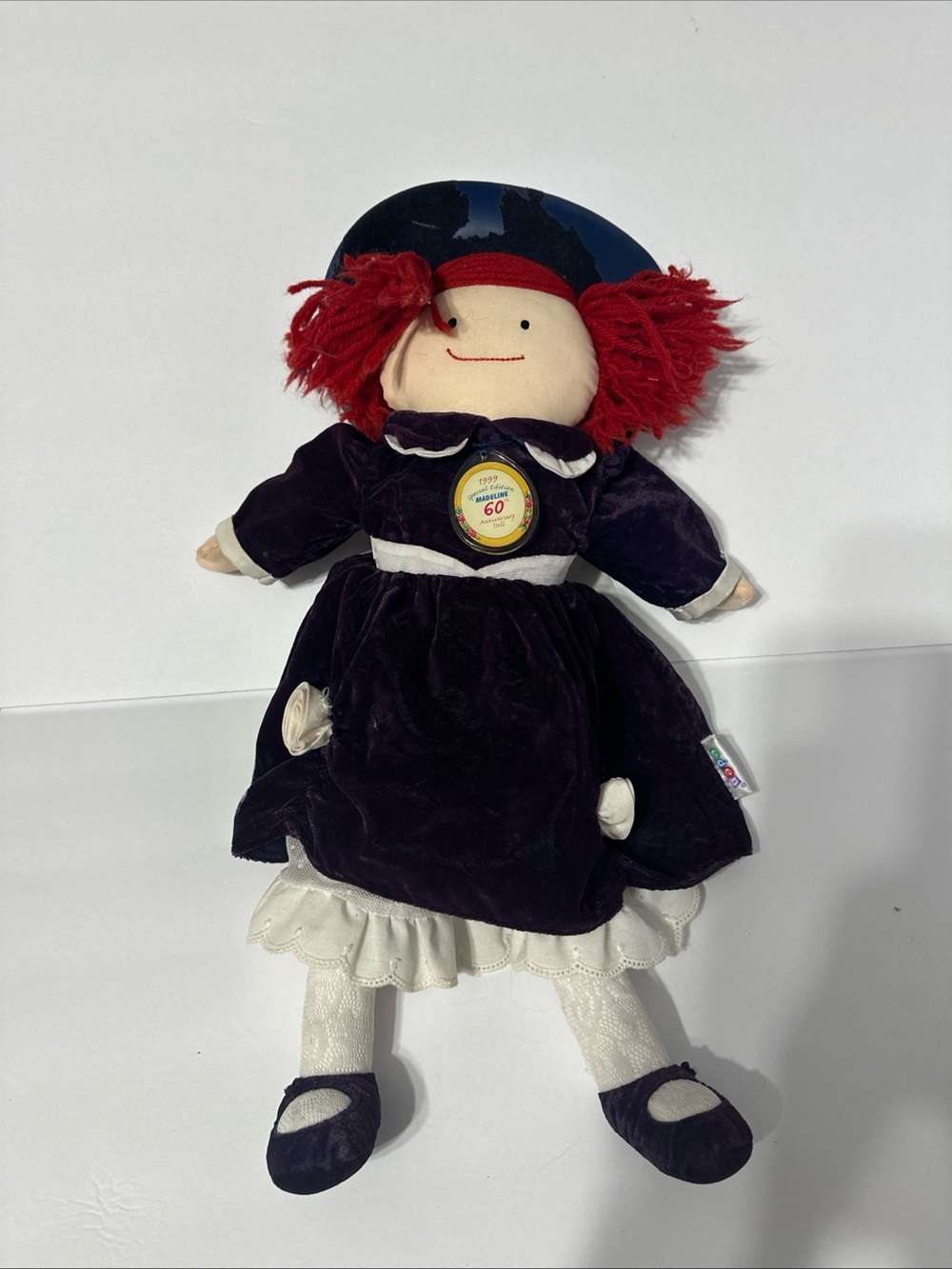Madeline 18" Doll 60th Anniversary 1999 Vintage by Eden Toys Collectible Special